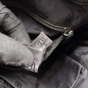 Pre-owned Gucci GG Imprime Messenger Black Leather 201448 shoulderbag | stylenewstar