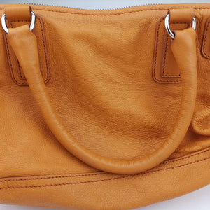 Pre-owned Givenchy Pandora Yellow leather shoulderbag | stylenewstar