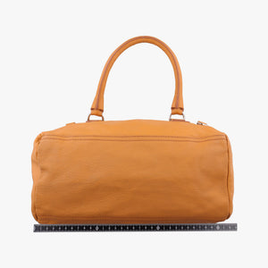 Pre-owned Givenchy Pandora Yellow leather shoulderbag | stylenewstar