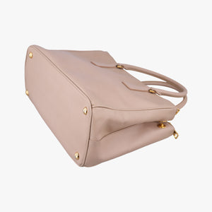 Pre-owned Prada Galleria Pink SAFFIANO Leather BN1786 shoulderbag | stylenewstar