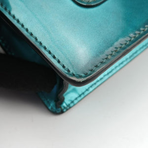 Secondhand Bvlgari SERPENTI FOREVER Blue Patent shoulderbag | stylenewstar