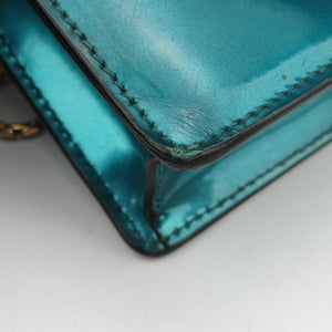 Secondhand Bvlgari SERPENTI FOREVER Blue Patent shoulderbag | stylenewstar
