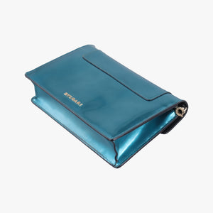 Secondhand Bvlgari SERPENTI FOREVER Blue Patent shoulderbag | stylenewstar