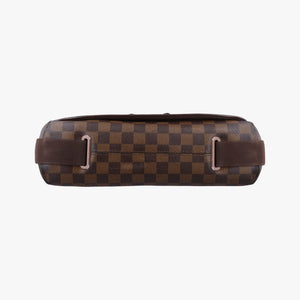 Pre-owned Louis Vuitton BROOKLYN MM EBENE Damier Canvas N51211 shoulderbag | stylenewstar