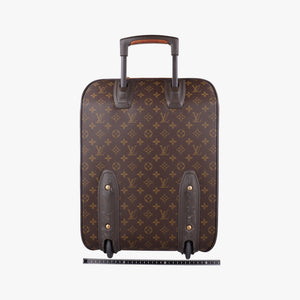 Pre-owned Louis Vuitton PEGASE 45 Brown Monogram Canvas M23293 suitcase | stylenewstar