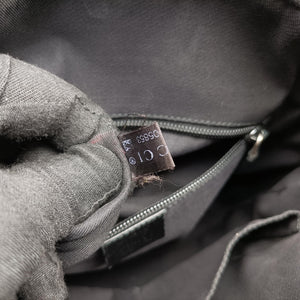 Pre-owned Gucci GG Imprime Messenger Black Leather 201448 shoulderbag | stylenewstar