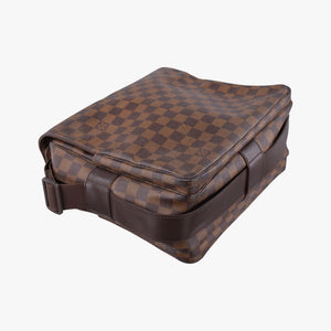 Pre-owned Louis Vuitton NAVIGLIO EBENE Damier Canvas N45255 shoulderbag | stylenewstar