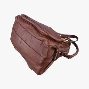 Pre-owned Chloe Paraty Brown Leather shoulderbag | stylenewstar