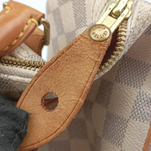 Pre-owned Louis Vuitton Speedy 30 AZUR Damier Canvas N41533 handbag | stylenewstar