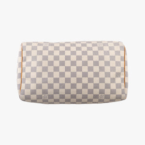 Pre-owned Louis Vuitton Speedy 30 AZUR Damier Canvas N41533 handbag | stylenewstar