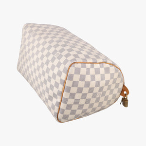 Pre-owned Louis Vuitton Speedy 30 AZUR Damier Canvas N41533 handbag | stylenewstar