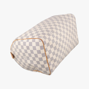 Pre-owned Louis Vuitton Speedy 30 AZUR Damier Canvas N41533 handbag | stylenewstar