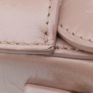 Pre-owned Christian Dior 30 MONTAIGNE Pink Leather shoulderbag | stylenewstar