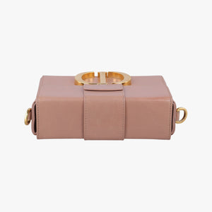 Pre-owned Christian Dior 30 MONTAIGNE Pink Leather shoulderbag | stylenewstar