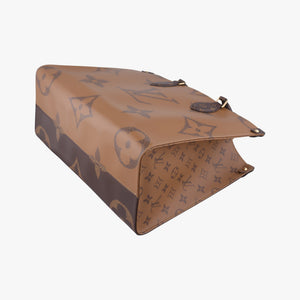 Pre-owned Louis Vuitton On the Go MM Monogram/Brown Monogram Canvas M45321 shoulderbag | stylenewstar