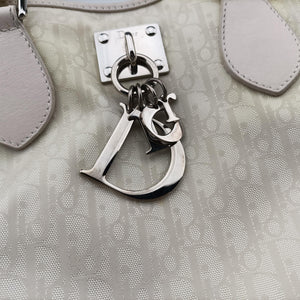 Pre-owned Christian Dior Lovely Beige Canvas × Leather handbag | stylenewstar