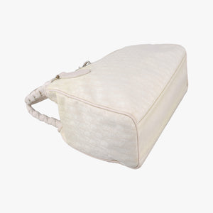 Pre-owned Christian Dior Lovely Beige Canvas × Leather handbag | stylenewstar