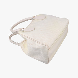 Pre-owned Christian Dior Lovely Beige Canvas × Leather handbag | stylenewstar