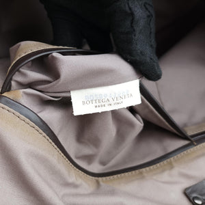 Vintage Bottega Veneta Intrecciato Brown lambskin handbag | stylenewstar