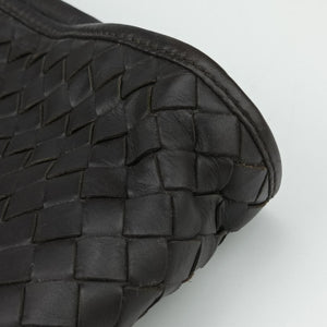 Vintage Bottega Veneta Intrecciato Brown lambskin handbag | stylenewstar