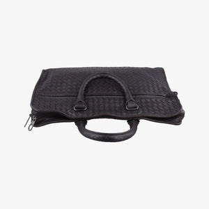 Vintage Bottega Veneta Intrecciato Brown lambskin handbag | stylenewstar