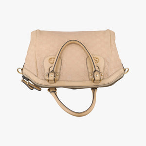 Vintage Gucci Scarlett Beige Leather 282299 handbag | stylenewstar