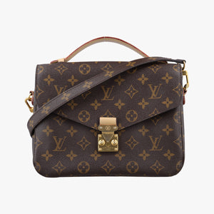 Pre-owned Louis Vuitton Pochette Metis MM Brown Monogram Canvas M44875 shoulderbag | stylenewstar