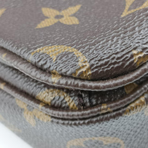 Pre-owned Louis Vuitton Pochette Metis MM Brown Monogram Canvas M44875 shoulderbag | stylenewstar
