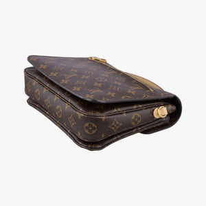 Pre-owned Louis Vuitton Pochette Metis MM Brown Monogram Canvas M44875 shoulderbag | stylenewstar