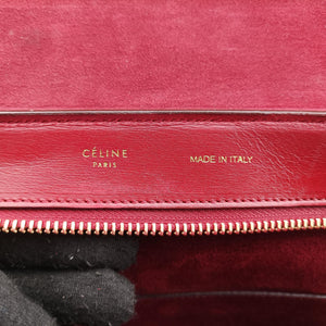 Pre-owned Celine Trapeze Red Leather shoulderbag | stylenewstar