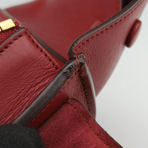 Pre-owned Celine Trapeze Red Leather shoulderbag | stylenewstar