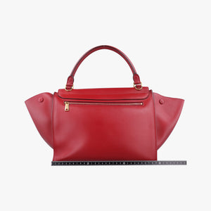 Pre-owned Celine Trapeze Red Leather shoulderbag | stylenewstar