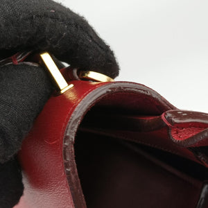 Pre-owned Celine Trapeze Red Leather shoulderbag | stylenewstar
