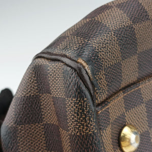 Pre-owned Louis Vuitton TREVI PM EBENE Damier Canvas N51997 handbag | stylenewstar