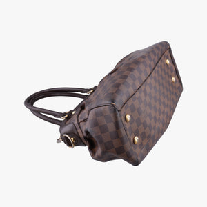 Pre-owned Louis Vuitton TREVI PM EBENE Damier Canvas N51997 handbag | stylenewstar
