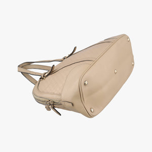 Secondhand Gucci Microguccissima Beige Leather 309617 shoulderbag | stylenewstar
