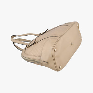 Secondhand Gucci Microguccissima Beige Leather 309617 shoulderbag | stylenewstar