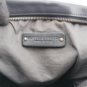 Pre-owned Bottega Veneta Intrecciato Black lambskin shoulderbag | stylenewstar