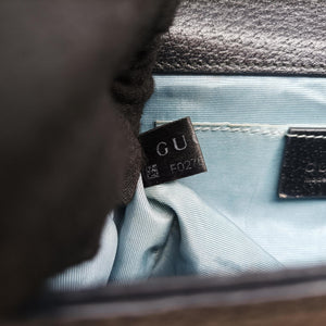 Secondhand Gucci Padlock Black Leather 432182 shoulderbag | stylenewstar