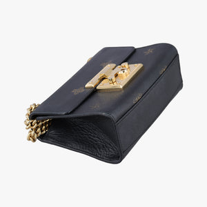 Secondhand Gucci Padlock Black Leather 432182 shoulderbag | stylenewstar