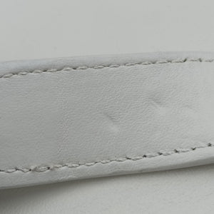 Vintage VERSACE Palazzo Medusa White leather shoulderbag | stylenewstar