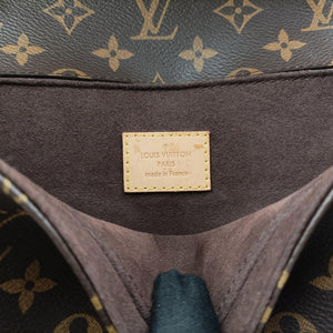 Pre-owned Louis Vuitton Pochette Metis MM Brown Monogram Canvas M44875 shoulderbag | stylenewstar