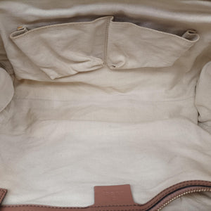Pre-owned Gucci Emily Pink Leather 295403 shoulderbag | stylenewstar