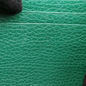 Pre-owned Gucci Dionysus Green Leather 401231 shoulderbag | stylenewstar