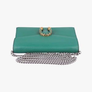 Pre-owned Gucci Dionysus Green Leather 401231 shoulderbag | stylenewstar