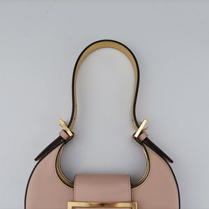 Pre-owned Fendi Cookie Mini Pink Leather 8BS065 handbag | stylenewstar