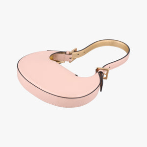 Pre-owned Fendi Cookie Mini Pink Leather 8BS065 handbag | stylenewstar