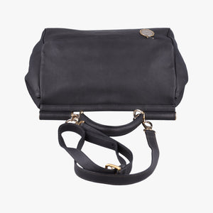 Pre-owned Dolce & Gabbana SICILY Black Leather shoulderbag | stylenewstar