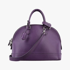Pre-owned Louis Vuitton Parnassea Alma PM Violet Taurillon Leather M48881 shoulderbag | stylenewstar