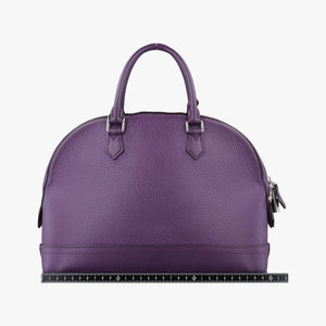 Pre-owned Louis Vuitton Parnassea Alma PM Violet Taurillon Leather M48881 shoulderbag | stylenewstar